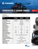 Pulsar Thermion 2 LRF XG60 Thermal Riflescope
