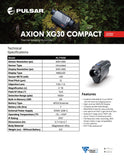 Pulsar Axion 2 XG30 Compact Thermal Monocular