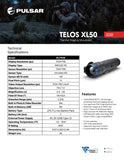 Pulsar Telos XL50 Thermal Monocular