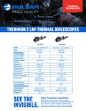 Pulsar Thermion 2 LRF XQ50 Pro Thermal Riflescope