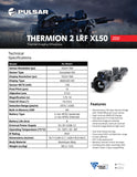 Pulsar Thermion 2 LRF XL50 Thermal Riflescope