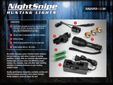 NightSnipe NS220 Adjustable Beam Light RGW